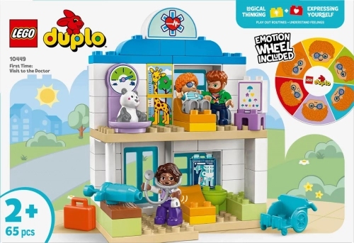 LEGO Duplo Town Pierwszy Raz: Wizyta U Lekarza 10449