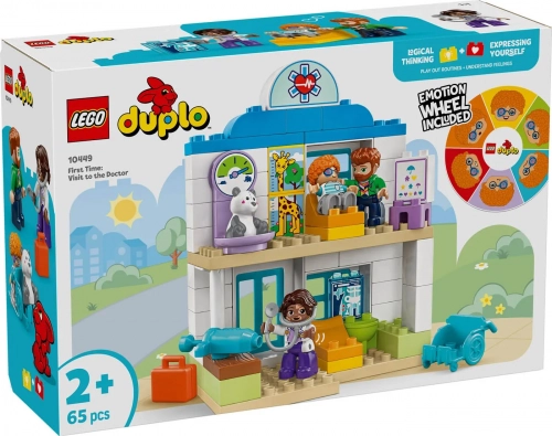 LEGO Duplo Town Pierwszy Raz: Wizyta U Lekarza 10449