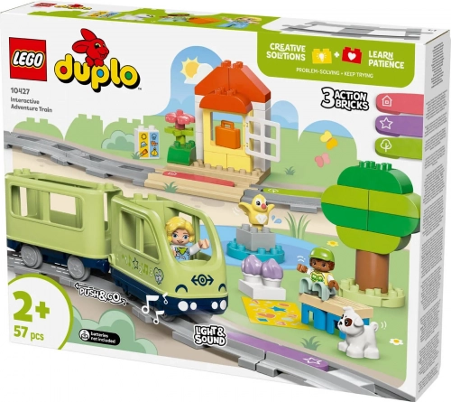 LEGO Duplo Town Przygoda Z Interaktywnym Pociągiem 10427