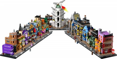 LEGO Harry Potter TM Diagon Alley Wizarding Shops 76444