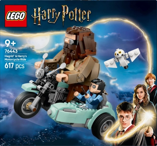 LEGO Harry Potter Tm Przejażdżka Motocyklowa Hagrida I Harryego 76443