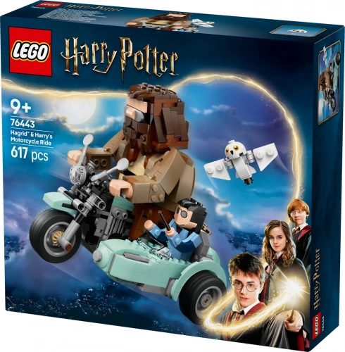 LEGO Harry Potter Tm Przejażdżka Motocyklowa Hagrida I Harryego 76443