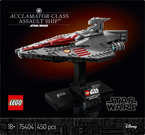 LEGO Star Wars Tm Krążownik Szturmowy Typu Acclamator 75404