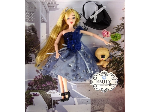 Кукла Emily Doggie Purse Flowers