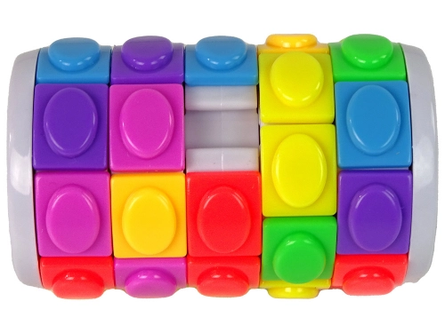 Logic Puzzle Game Rotating Roller Colourful