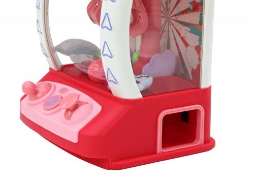 Machine for Catching Dolls, Gadgets, Stuffed Animals, Balls, Pink