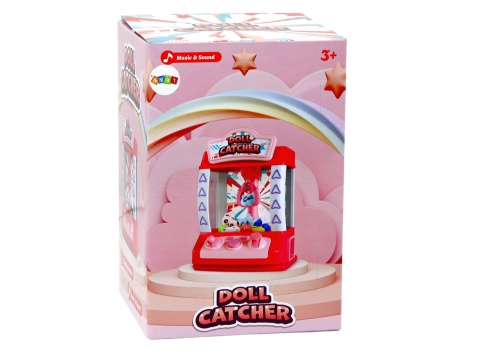 Machine for Catching Dolls, Gadgets, Stuffed Animals, Balls, Pink