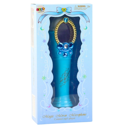 Magic Mirror With Microphone Blue USB Light