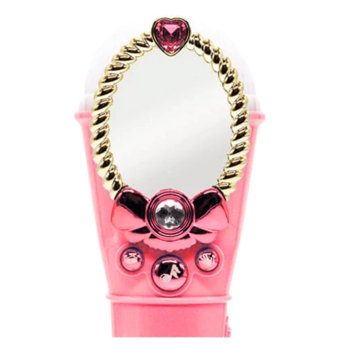 Magic Mirror With Microphone Pink USB Light