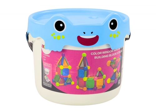 Magnetic Blocks with Light in a Bucket, 112 Elements