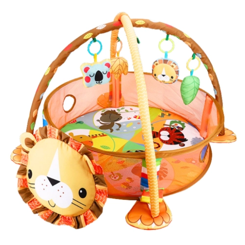 Mat, lounger, playpen, pool, pendants, balls, 20 pcs, 3 in 1, Lion