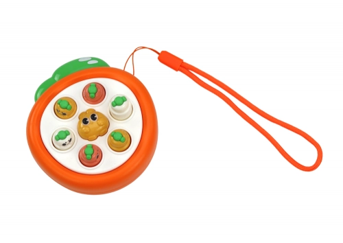 Mini Arcade Game Wac A Mole Carrots Orange