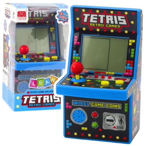 Mini Retro Tetris Slot Machine 49 Games 1676 Levels Blue