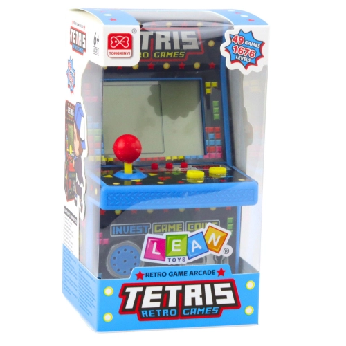 Mini Retro Tetris Slot Machine 49 Games 1676 Levels Blue
