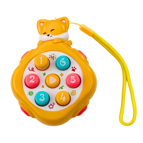 Mini Whack-A-Mole Skill Game Animals Numbers Colored Mix