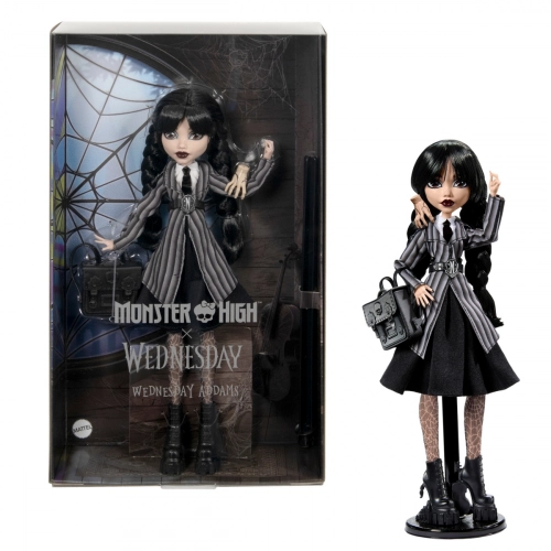 Monster High X Wednesday Core lelle - HXJ04
