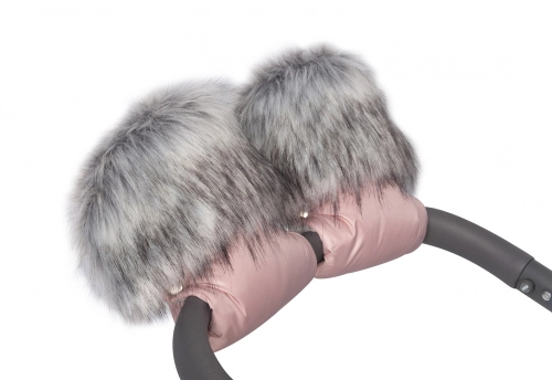Roku mufta-cimdiņi ratiem Colibro Powder Pink