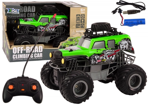 Off-Road RC Remote Control Car 1:16 Green