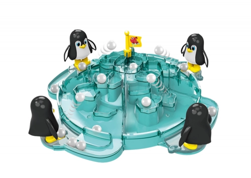 Penguin Football Kick the Ball Iceberg