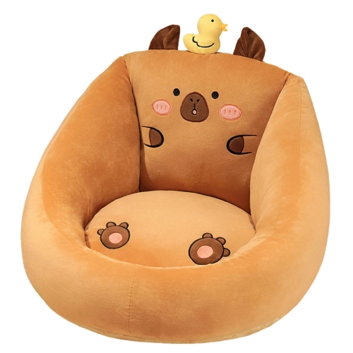 Plush Armchair For Children Capybara With Duck Brown 50x45cm
