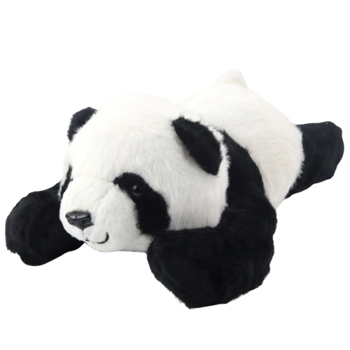 Plush Mascot Cuddly Toy Lying Panda Black and White 30cm
