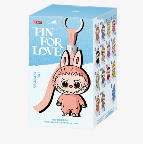 Pop Mart - Labubu The Monsters Pin For Love Series N-Z Blind Box