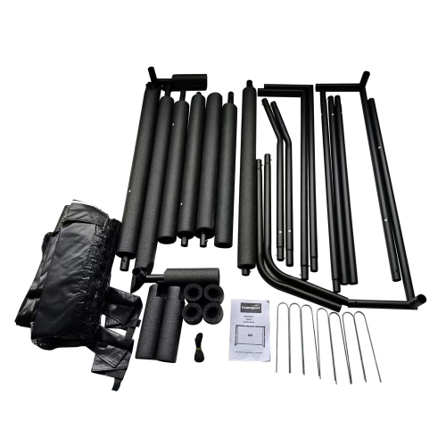 Portable Football Goal For Children Metal 300×200×120cm