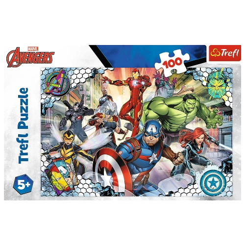 Puzzle - 100 - Sławni Avengers - Disney Marvel The Avengers 16454