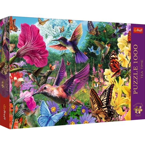 Puzzle - 1000 Premium Plus - Tea Time: Bird Garden Trefl 10806