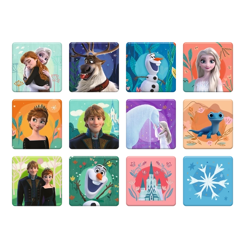 Puzzle - 2in1+memos  Princesses in their land - Disney Frozen 2 93335