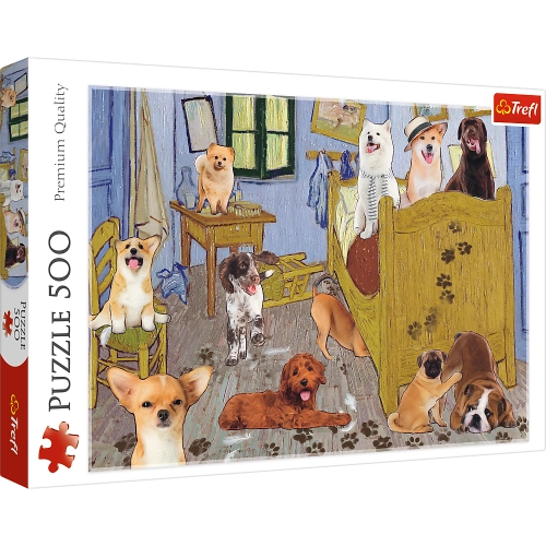 Puzzle – 500 – Van Gogh's Room: Dog Revolution Trefl 37539