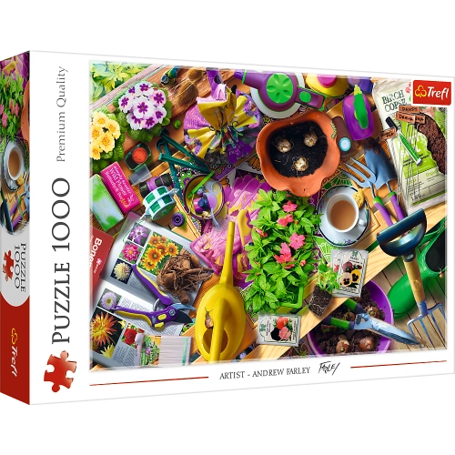 Puzzle - "1000" - Garden Tidying Trefl 10927
