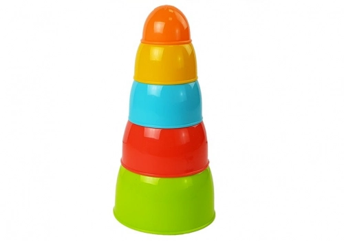 Pyramid Cups Bowls for a Baby 5 pcs