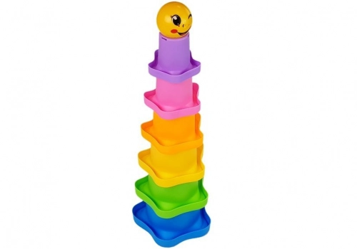 Pyramid Cups for Babies Asterisks