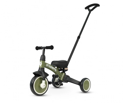 Qplay Rowerek Trójkołowy Stager 3w1 Green