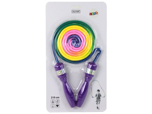 Rainbow Jump Rope Purple Hands Movement Motor Coordination