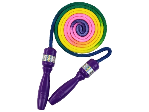 Rainbow Jump Rope Purple Hands Movement Motor Coordination