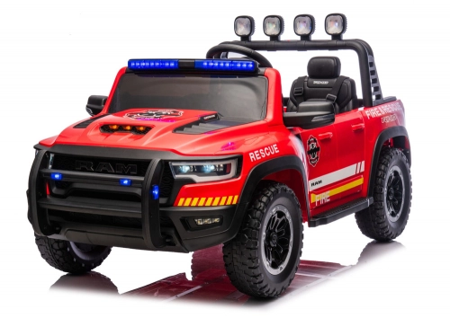Divvietīgs bērnu elektromobilis RAM ZB629-F Fire Department