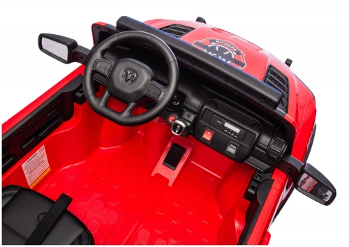 Divvietīgs bērnu elektromobilis RAM ZB629-F Fire Department