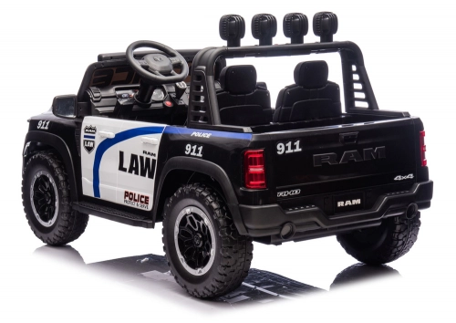 Divvietīgs bērnu elektromobilis RAM ZB629-P Police