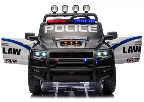 Divvietīgs bērnu elektromobilis RAM ZB629-P Police