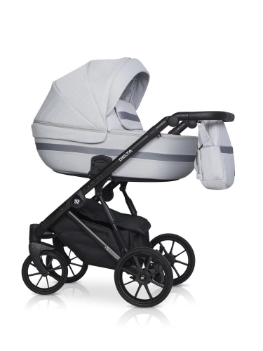 Riko Basic Delta 01 Grey Fox Bērnu rati 2in1