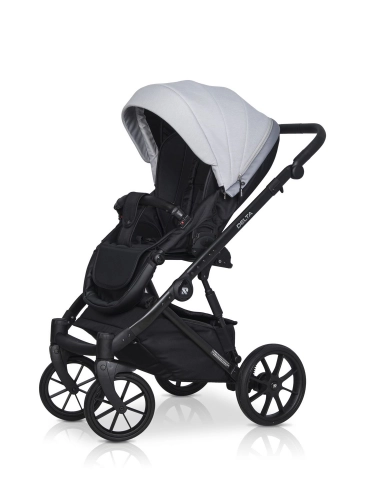 Riko Basic Delta 01 Grey Fox Bērnu rati 2in1