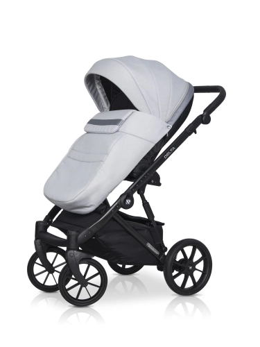 Riko Basic Delta 01 Grey Fox Bērnu rati 2in1