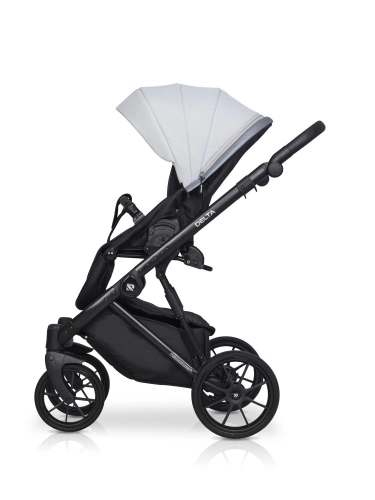 Riko Basic Delta 01 Grey Fox Bērnu rati 2in1