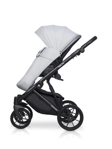 Riko Basic Delta 01 Grey Fox Bērnu rati 2in1