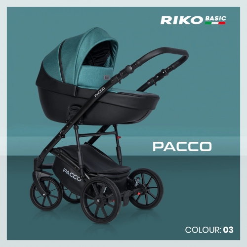 Riko Basic Pacco 03 Lagoon Bērnu rati 2 in 1