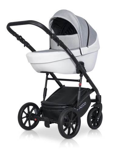 Riko Basic Pacco 05 Grey Fox Bērnu rati 2 in 1