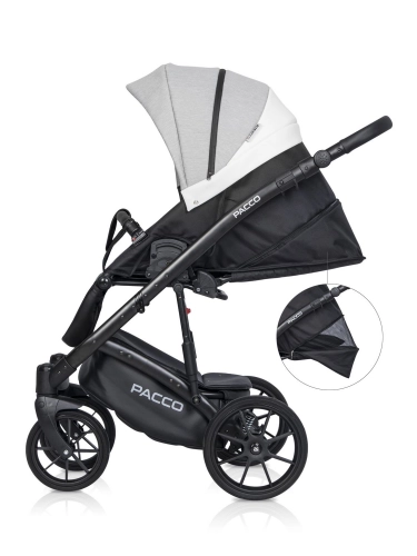 Riko Basic Pacco 05 Grey Fox Bērnu rati 2 in 1