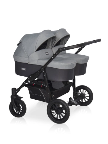 Riko Basic Saxo 02 Stone Dvīņu rati 2in1